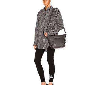 NWT Balenciaga Neo classic hobo small cross body dark gray $2200 messenger bag
